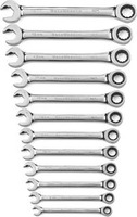 Gear Wrench 12pc Metric Ratcheting Open End Set